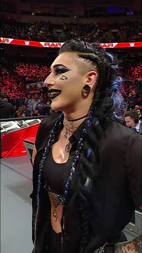 Critical hit from #RheaRipley | WWE