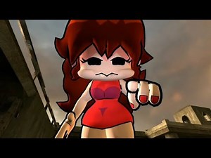 Giant Girlfriend Rescues Boyfriend