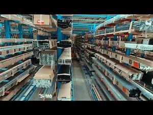 Drone shots OHRA warehouse