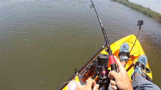 Catching Big Fish in My Sleek Kayak!