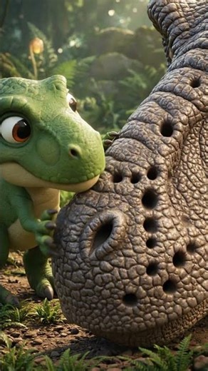 The Endless Sliding Loop! 🛝 #NonstopFun #Satisfying #DinoSlide