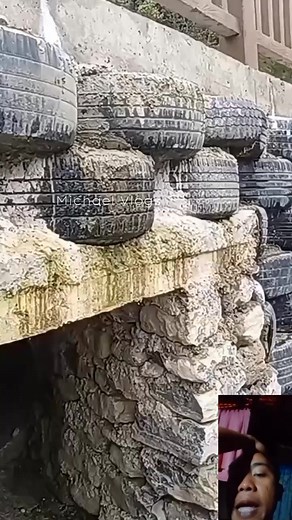 Ang lupet na recycle pa nila yung mga pullout na gulong #malupet #fypシ゚viralシ | Michael Magbanua Jr.