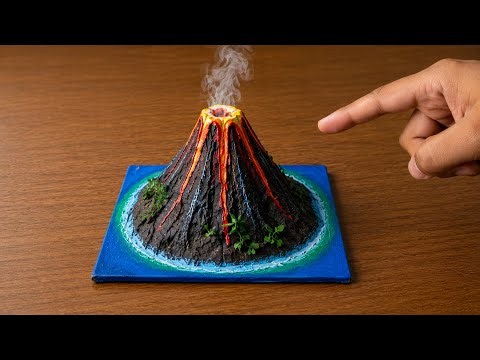 World's Smallest Volcano | Mini Volcano Science Experiment