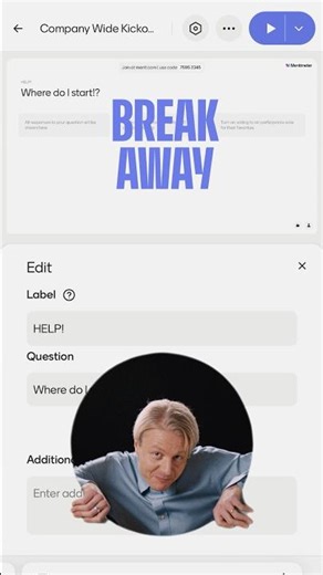 Break Away From Boring Presentations - Mentimeter AI #ai #audienceengagement #edtech