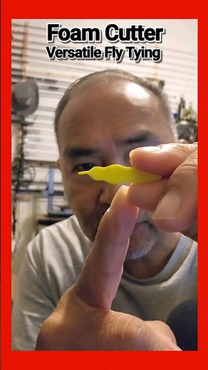 Fly Tying Foam Cutter, So Versatile! #fishing #flyfishing #flytying