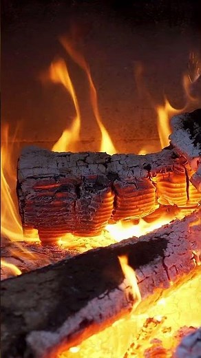 Real Fireplace Flames 🔥 Cozy Fire Sounds for Calm & Relaxation
