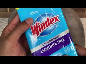 Windex Wipes - How To Use