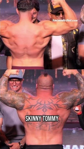 😂 Face-Off? More Like A Flex-Off! | Tommy Fury vs Eddie Hall