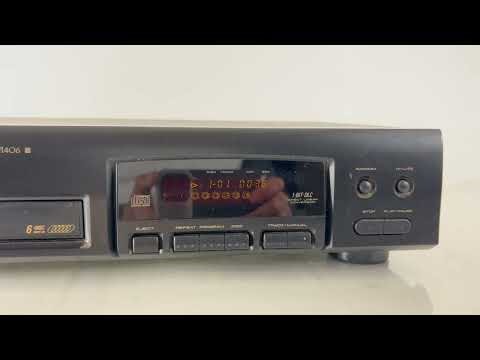 Pioneer PD-M406 Multi Play 6 Disc CD Compact Disc Player