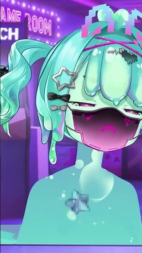 Slime Girl's New Outfit that almost Never came out #piapiufo #debut #vtuber