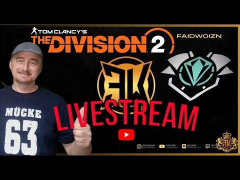 Division 2: Stretch Goals 🔥 Rank Up Grind & fette Belohnungen! | Live mit Faidwoizn