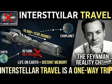 "Interstellar Travel is a One-Way Trip: The Feynman Reality Check”