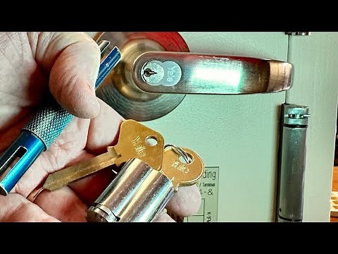 How To Install and Remove: YALE LFIC 6 Pin Lock Cylinder￼