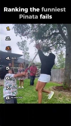 Ranking The Funniest Pinata Fails