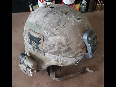 Surefire Helmet Light Install