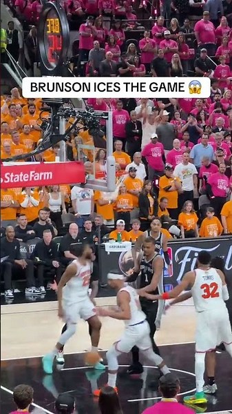 JALEN BRUNSON SEALS IT 😱🏆