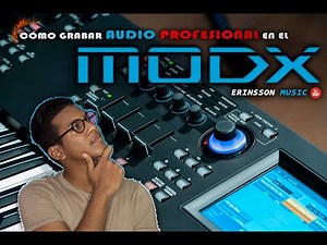 Cómo grabar audio profesional en el MODX