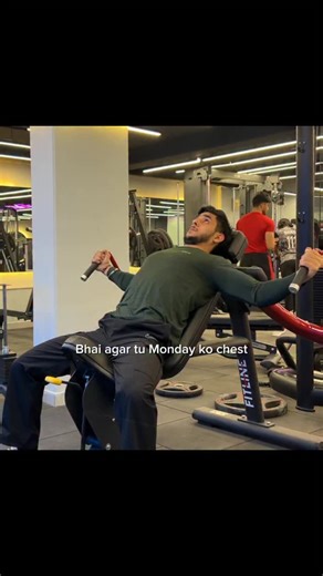 Abhishek Kumar on Instagram: "Follow karlo kahin kho na jaau🥰 Double Muscle Workout Split⬇️ Day 1 – Chest & Triceps Barbell Bench Press – 4x6-8 Incline Dumbbell Press – 3x8-10 Chest Dips or Cable Fly – 3x12-15 Skull Crushers – 3x10-12 Triceps Rope Pushdown – 3x12-15 Overhead Dumbbell Extension – 3x12 Day 2 – Back & Biceps Pull-Ups or Lat Pulldown – 4x8-10 Barbell Bent Over Row – 4x6-8 Seated Cable Row – 3x10-12 Incline DB Curls 4x12-15 Standing Barbell Curls 3x8-12 Preacher Curls 3x10-12 Day 3 