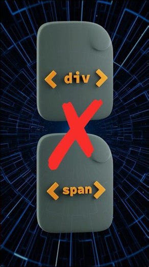 HTML div vs span Explained | Beginners Guide