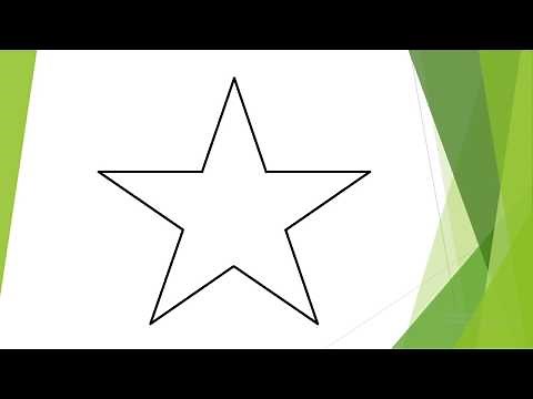 Cómo dibujar ESTRELLA de cinco picos | FÁCIL, paso a paso