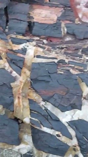 #quartz #rocks #geology #minerals #naturepattern #stone #shorts