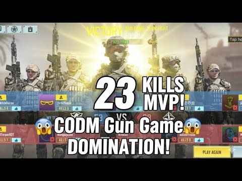 23 KILLS MVP! 🤯 CODM Gun Game DOMINATION