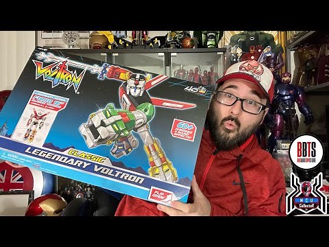 Classic Legendary VOLTRON Defender of the Universe 40th Anniversary All 5 Lions 5-Pack Figure Review