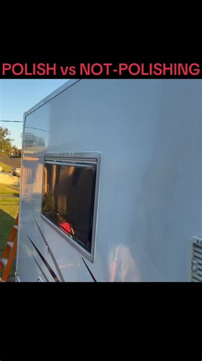 Caravan Polishing at its best ✨