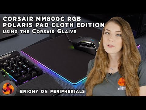 Corsair Polaris MM800C using the Corsair Glaive - silky!