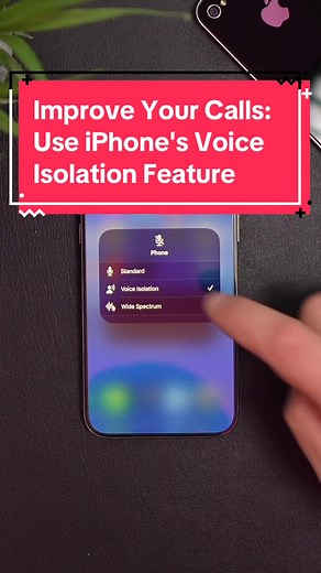 45K views · 991 reactions | Improve Your Calls: Use iPhone's Voice Isolation Feature #voiceisolation #iphonetricks #clearerconversations #backgroundnoise #phonecall #controlcenter #iPhone15ProMax | Hector Daniel Chavez | Facebook