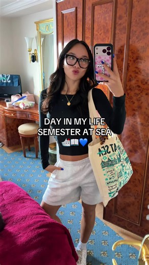 DIML on @Semester at Sea 🥰🫶 #semesteratsea #sas138 #studyabroad #college #fyp