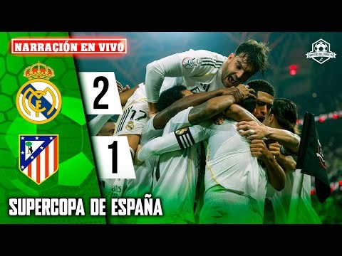 ✅REAL MADRID le ganó al ATLÉTICO y clasificó a la FINAL de SUPERCOPA DE ESPAÑA (PARTIDO SIMULADO)