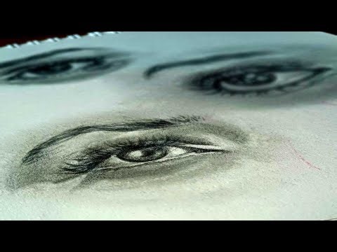 How to draw a realistic eye | Easy pencil sketch