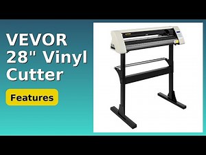 REVIEW (2025): VEVOR 28" Vinyl Cutter. Features.