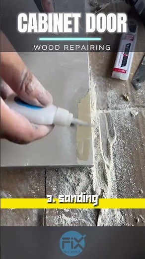 How to #DiY DAMAGED WOOD REPAIR | wooden furniture restoration | wood damage | wooden furniture