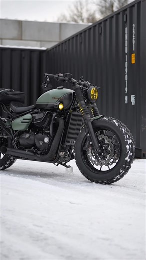 Snowy Motorcycle Adventures in Germany