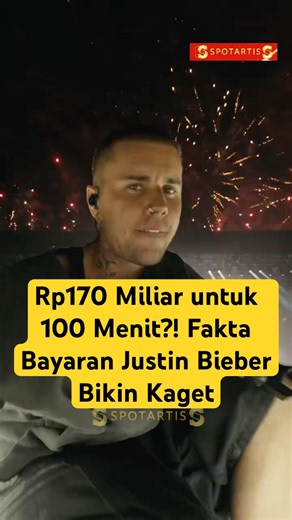 Justin Bieber Dibayar Rp170 M di Coachella… Worth It atau Tidak? #spotartis #justinbieber #hotnews