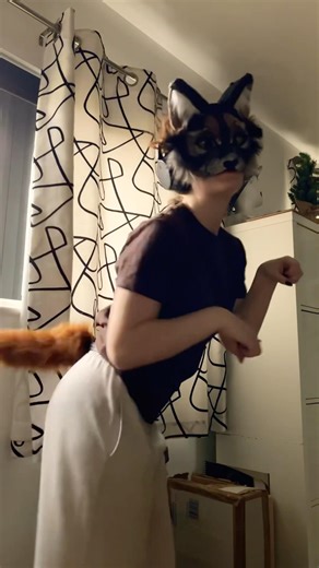 new hypermotion tail! #adulttherian #alterhuman #furry #therian #fyp #otherhearted #cat