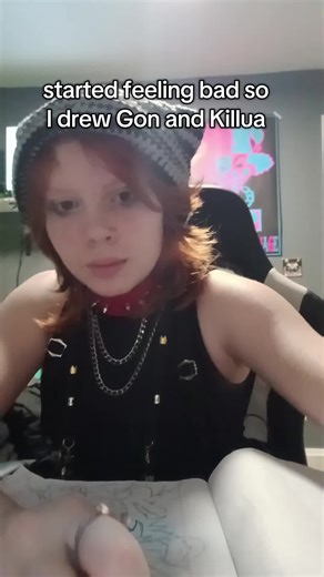 chainsfr in the back💔#art #hxh #drawing #hunterxhunter #fyp