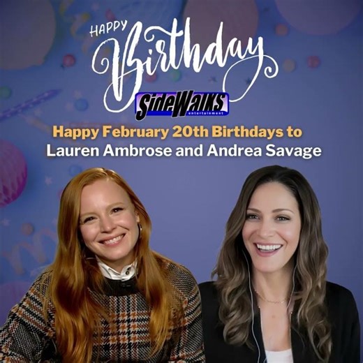 Happy birthday to Lauren Ambrose and Andrea Savage!