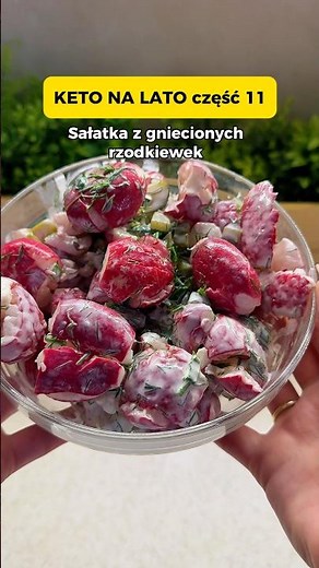 KETO SMASHED RADISH SALAD - perfect for the grill