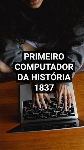 PRIMEIRO COMPUTADOR DO MUNDO 1837 #curiosidades #tecnologia #ciência