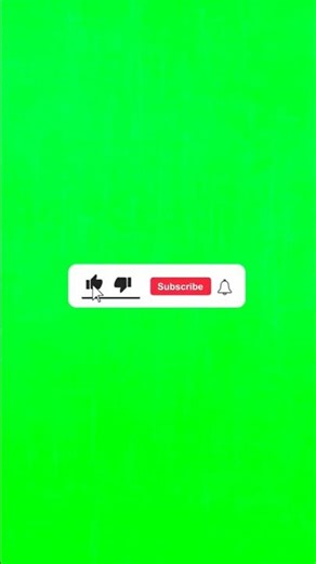 Subscribe Button Green Screen 💚 | Full HD Effects 🎬