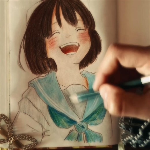 my therapy 🧸✨ #explore #edit #fyp #drawing #art #trend #اكسبلور #رسم #فن #انمي #anime #cute |رسم