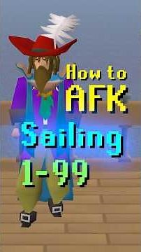 How to AFK to 99 Sailing ⚓️💤💤 #oldschoolrunescape #osrs #runescape