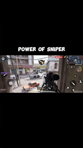 OMG power of sniper #gamer #viral #callofduty #viral