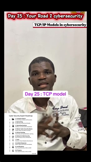 📘 Day 25: TCP/IP Model in Cybersecurity (Mapped to OSI WhatsApp Case Study) In this lesson, I break down the TCP/IP model and clearly map its 4 layers to the 7 OSI layers, showing how real-world cybersecurity works beyond theory. 🔹 I explain the 4 TCP/IP layers (Network Access, Internet, Transport, Application) 🔹 I map each TCP/IP layer to the corresponding OSI layers 🔹 I use WhatsApp as a real-life case study 🔹 I show threats at each layer (eavesdropping, spoofing, MITM, session hijacking,