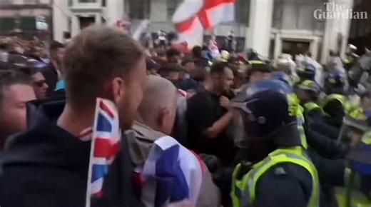 They want you to be mad at Zack Polanski critiquing the actions of two officers (you’re allowed to criticise institutions btw) whilst the establishment allows and supports these hate marches that literally fight the police, how does that work?