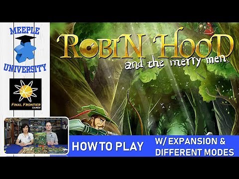 Robin Hood and the Merry Men Board Game – How to Play with Expansions & Different Modes of Play 🏹