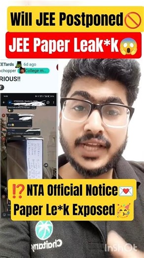 JEE Paper Le*k 😂 NTA Reality Exposed 🤬| JEE Mains April Marks Vs Percentile ✅ Bonus marks all shift